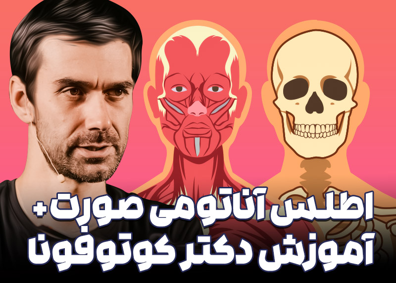 آموزش اطلس آناتومی صورت+آموزش دکتر کوتوفونا